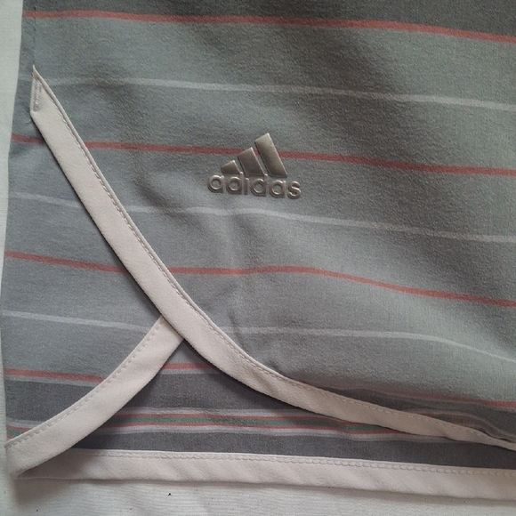 Adidas Red and Gray Striped Skirt Size M - Picture 8 of 8